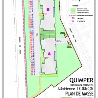 Plan masse copropriété
